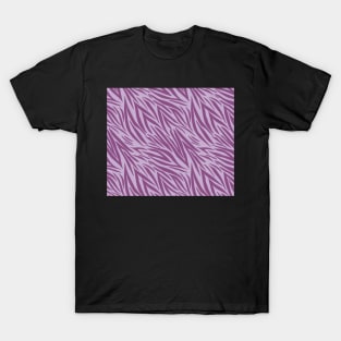 Modern Animal Skin Pattern Zebra T-Shirt